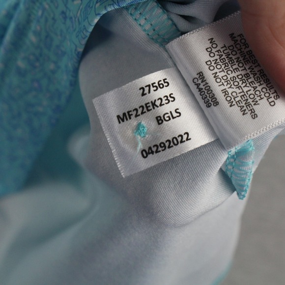 Peter Millar Polo Shirt Mens L Blue Vinyl & Whiskey Performance Summer Comfort - Picture 8 of 9